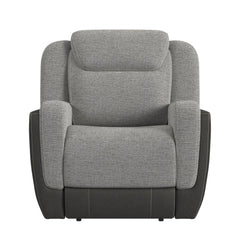 Motion Glider Recliner in Rancho Grey