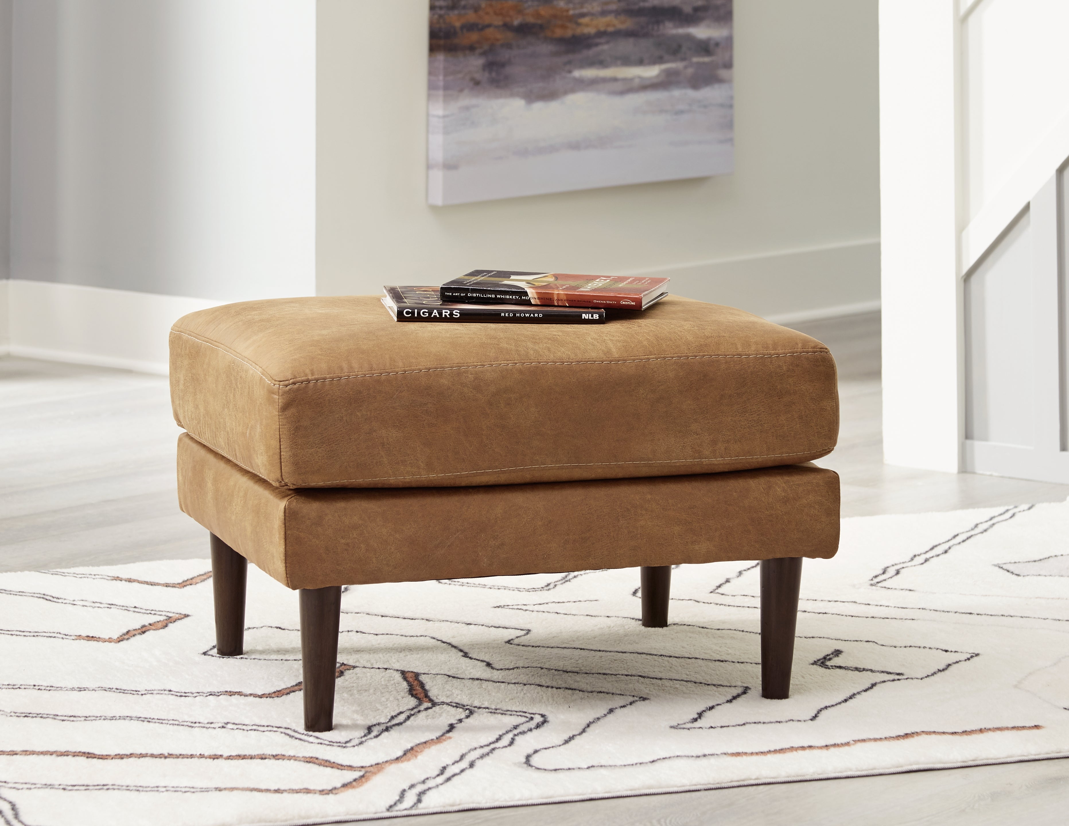Diamond Furniture - Ashley Furniture - Telora Living Room - Sofa / Caramel - 4100238