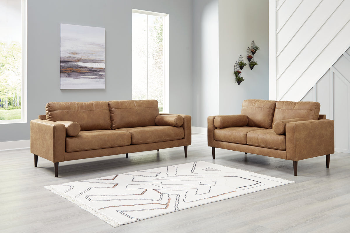 Diamond Furniture - Ashley Furniture - Telora Sofa and Loveseat - Sofa and Loveseat - 41002U1