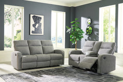 Diamond Furniture - Ashley Furniture - Gauntlet Reclining Sofa and Loveseat - Reclining Sofa and Loveseat - PC42204U1