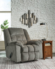 Diamond Furniture - Ashley Furniture - Kegler Living Room - Rocker Recliner / Putty - 4450425