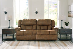 Diamond Furniture - Ashley Furniture - Boothbay Living Room - 2 Seat Reclining Sofa / Auburn - 4470481