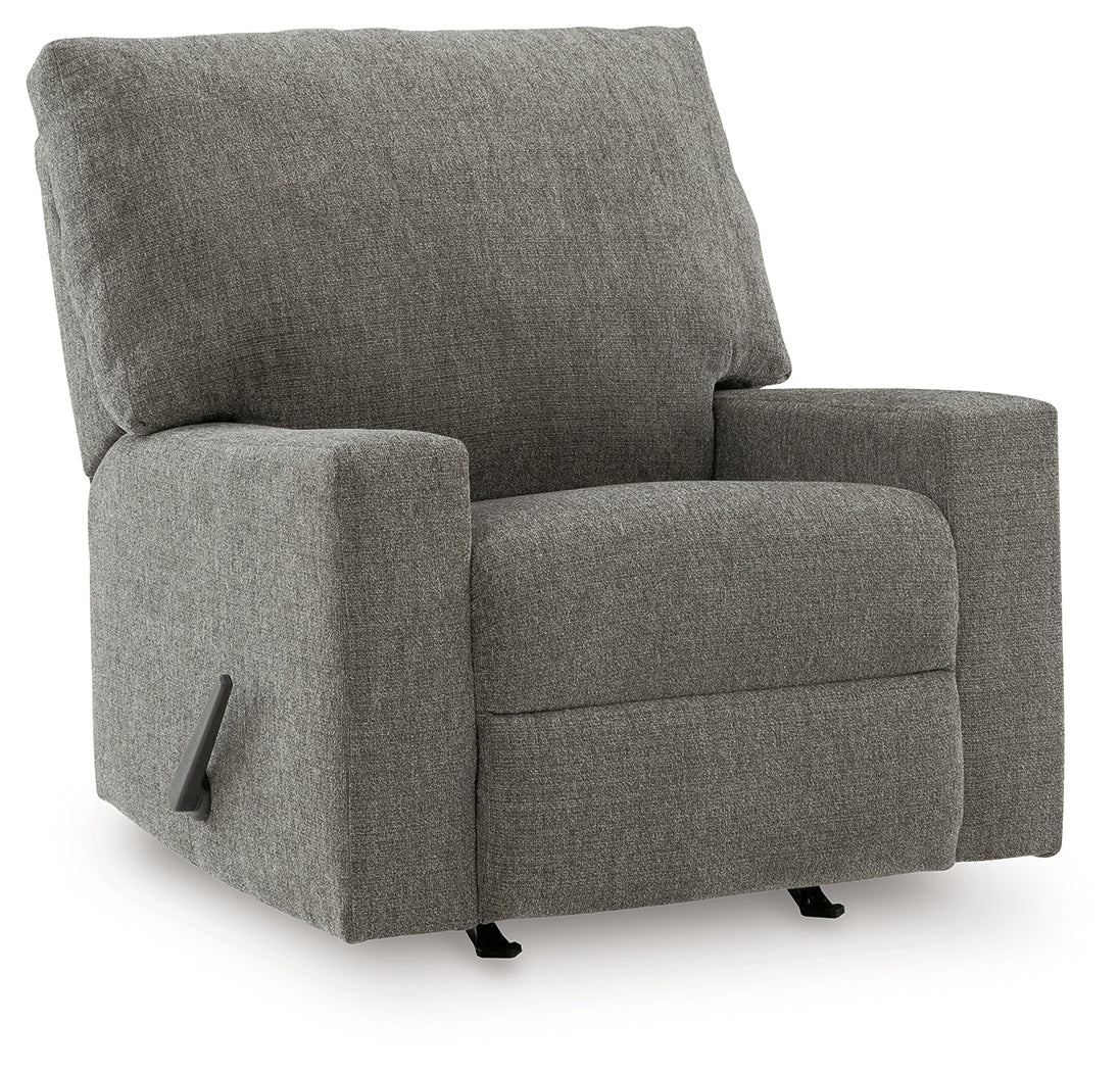Diamond Furniture - Ashley Furniture - Clarington Recliner - Rocker Recliner / Greystone - PC4840525