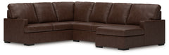 Diamond Furniture - Ashley Furniture - McDowlan Sectional - RAF 3-Piece Sectional with Chaise / Coffee - PC48504S2
