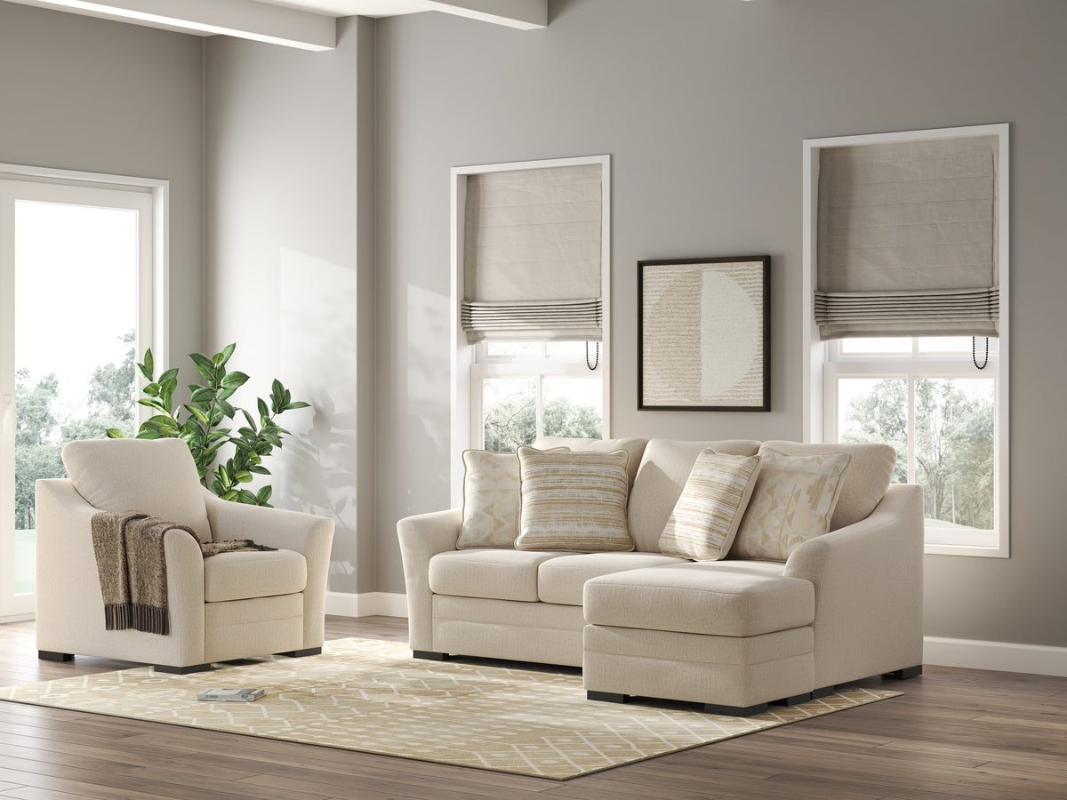 Diamond Furniture - Ashley Furniture - Lango Sofa Chaise and Chair - Sofa Chaise and Chair - 48602U1