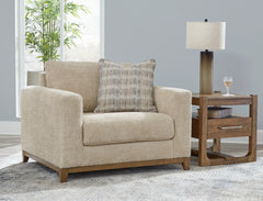 Diamond Furniture - Ashley Furniture - Parklynn Oversized Chair - Chair and a Half - 4890223