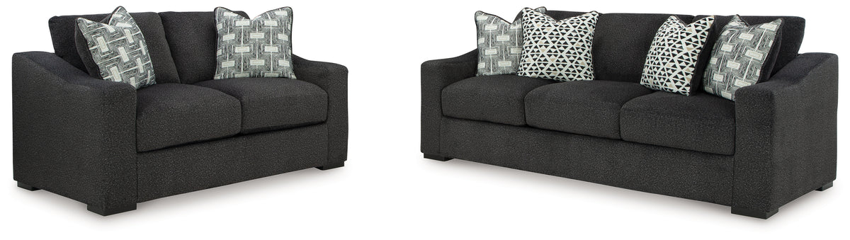 Diamond Furniture - Ashley Furniture - Wryenlynn Sofa and Loveseat - Sofa and Loveseat - 49405U1