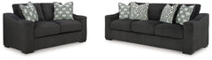 Diamond Furniture - Ashley Furniture - Wryenlynn Sofa and Loveseat - Sofa and Loveseat - 49405U1