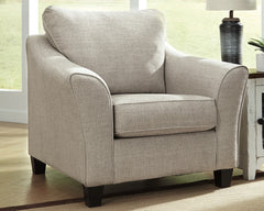 Diamond Furniture - Ashley Furniture - Abney Living Room - Ottoman / Driftwood - 4970114