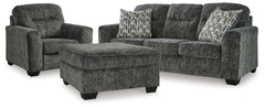 Diamond Furniture - Ashley Furniture - Lonoke Sofa, Oversized Chair and Ottoman - Sofa, Oversized Chair and Ottoman - 50504U14