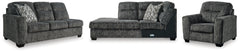 Diamond Furniture - Ashley Furniture - Lonoke 2-Piece Sectional and Oversized Chair - 2-Piece Sectional and Oversized Chair - 50504U9