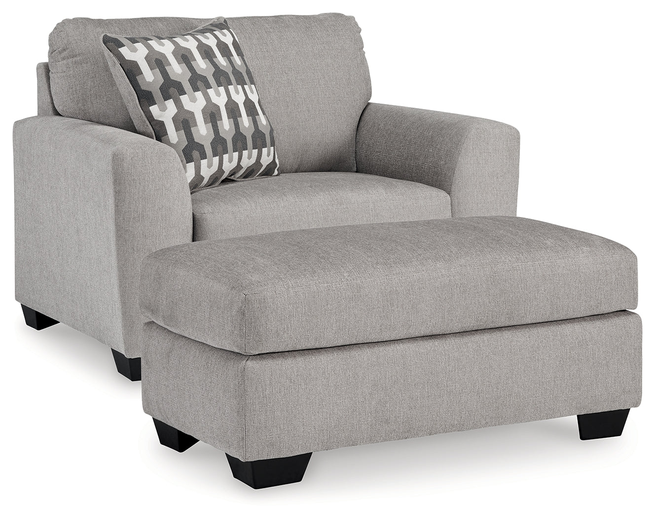 Diamond Furniture - Ashley Furniture - Avenal Park Oversized Chair and Ottoman - Oversized Chair and Ottoman - 50805U1