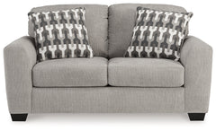 Diamond Furniture - Ashley Furniture - Avenal Park Sofa and 2 Loveseats - Sofa and 2 Loveseats / Flannel - 50805U4