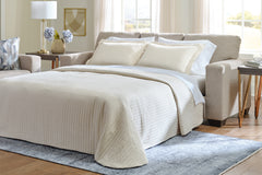 Diamond Furniture - Ashley Furniture - Deltona Living Room - Queen Sofa Sleeper / Graphite - 5120539