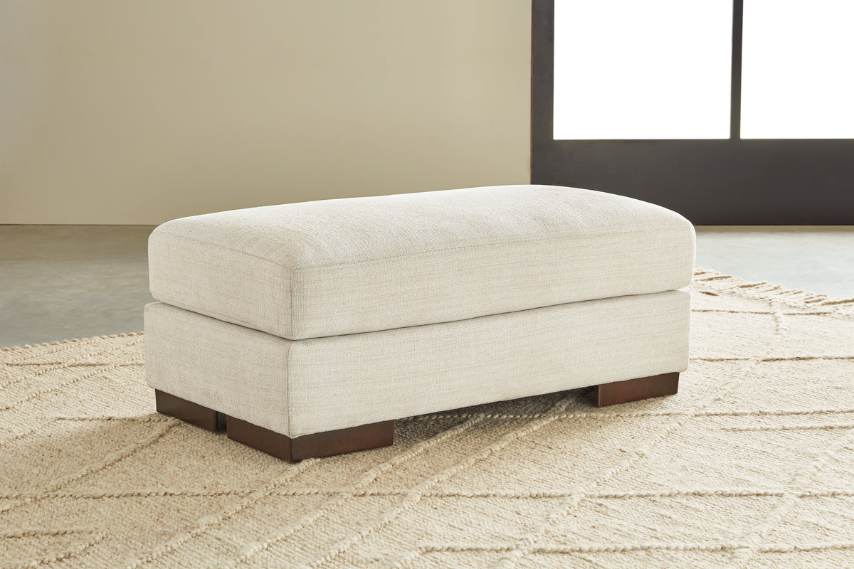 Diamond Furniture - Ashley Furniture - Maggie Living Room - Chair and a Half / Flax - 5200423