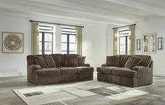 Diamond Furniture - Ashley Furniture - Aylesworth Sofa and Loveseat - Sofa and Loveseat - 53702U2