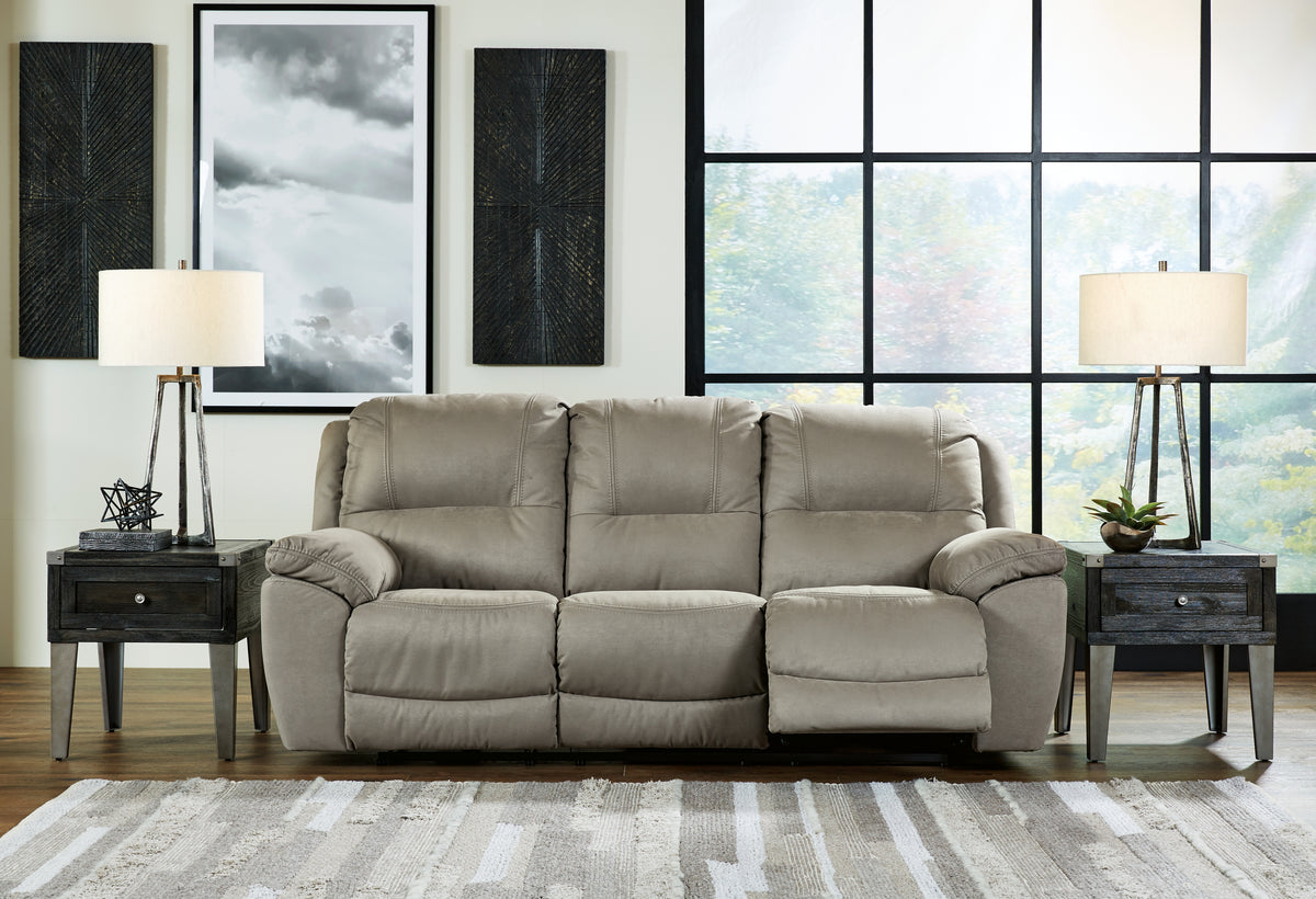 Diamond Furniture - Ashley Furniture - Next-Gen Gaucho Reclining Sofa - Reclining Sofa / Putty - 5420388