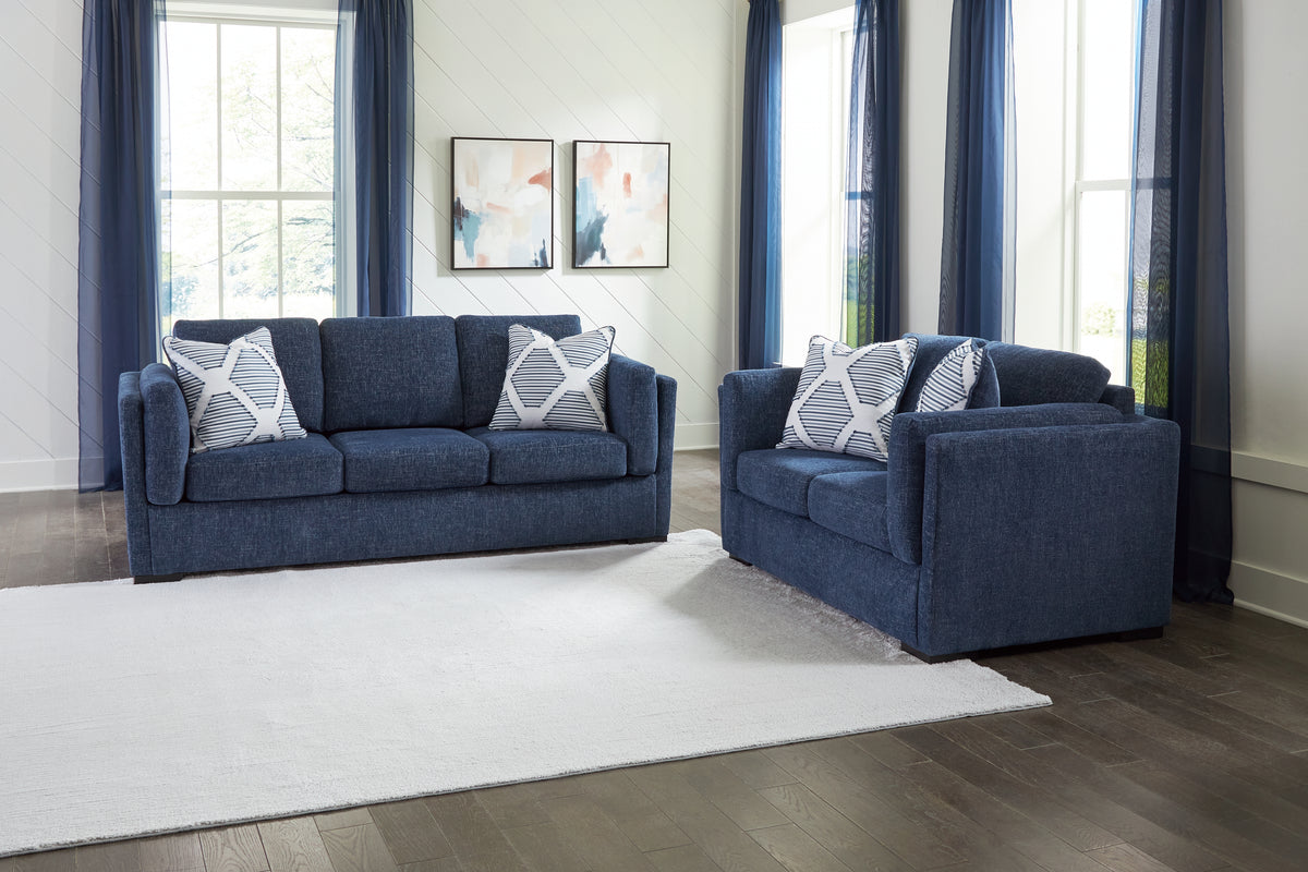 Diamond Furniture - Ashley Furniture - Evansley Sofa and Loveseat - Sofa and Loveseat - 54502U2