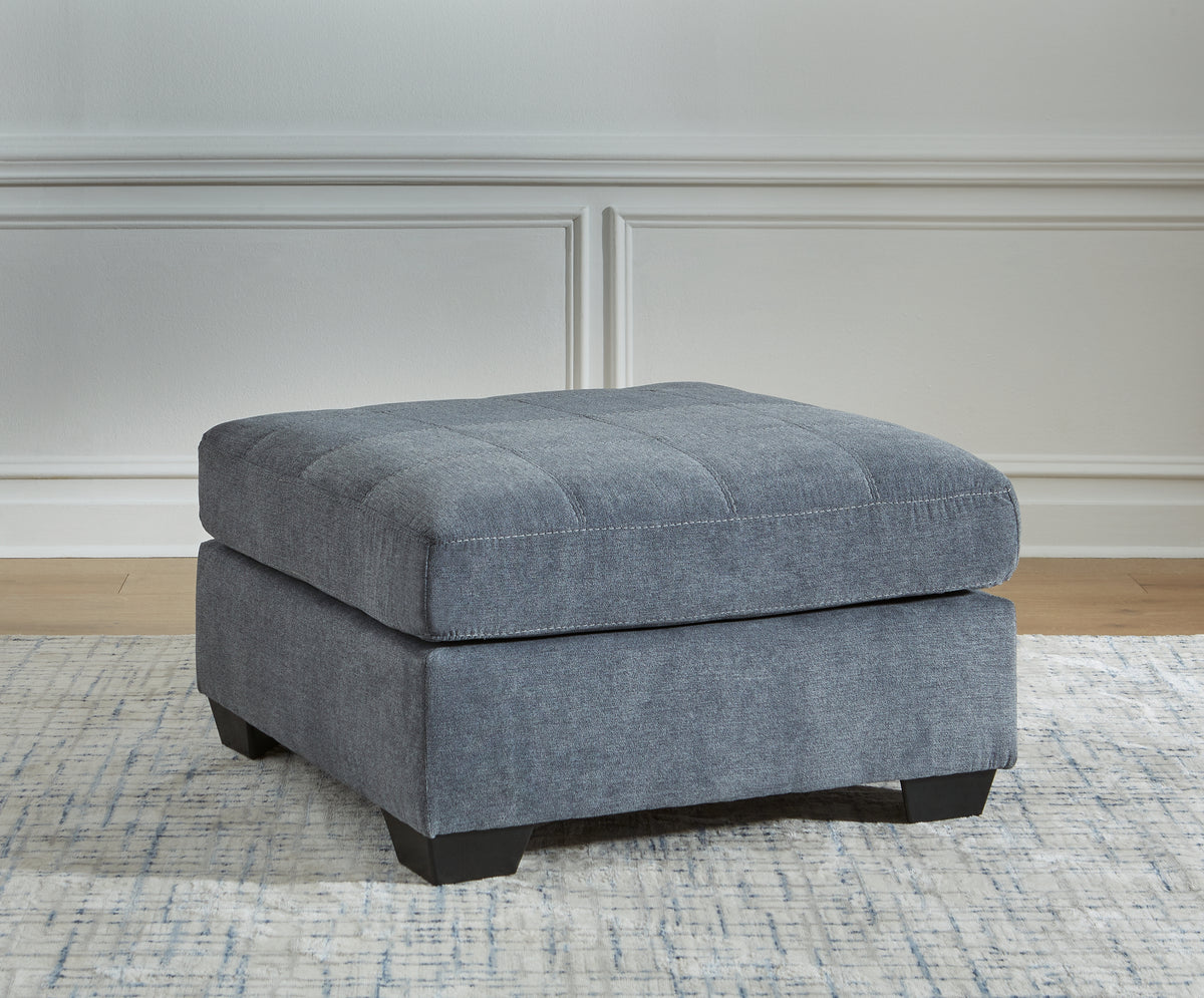 Diamond Furniture - Ashley Furniture - Marleton Living Room - Oversized Accent Ottoman / Denim - 5530308
