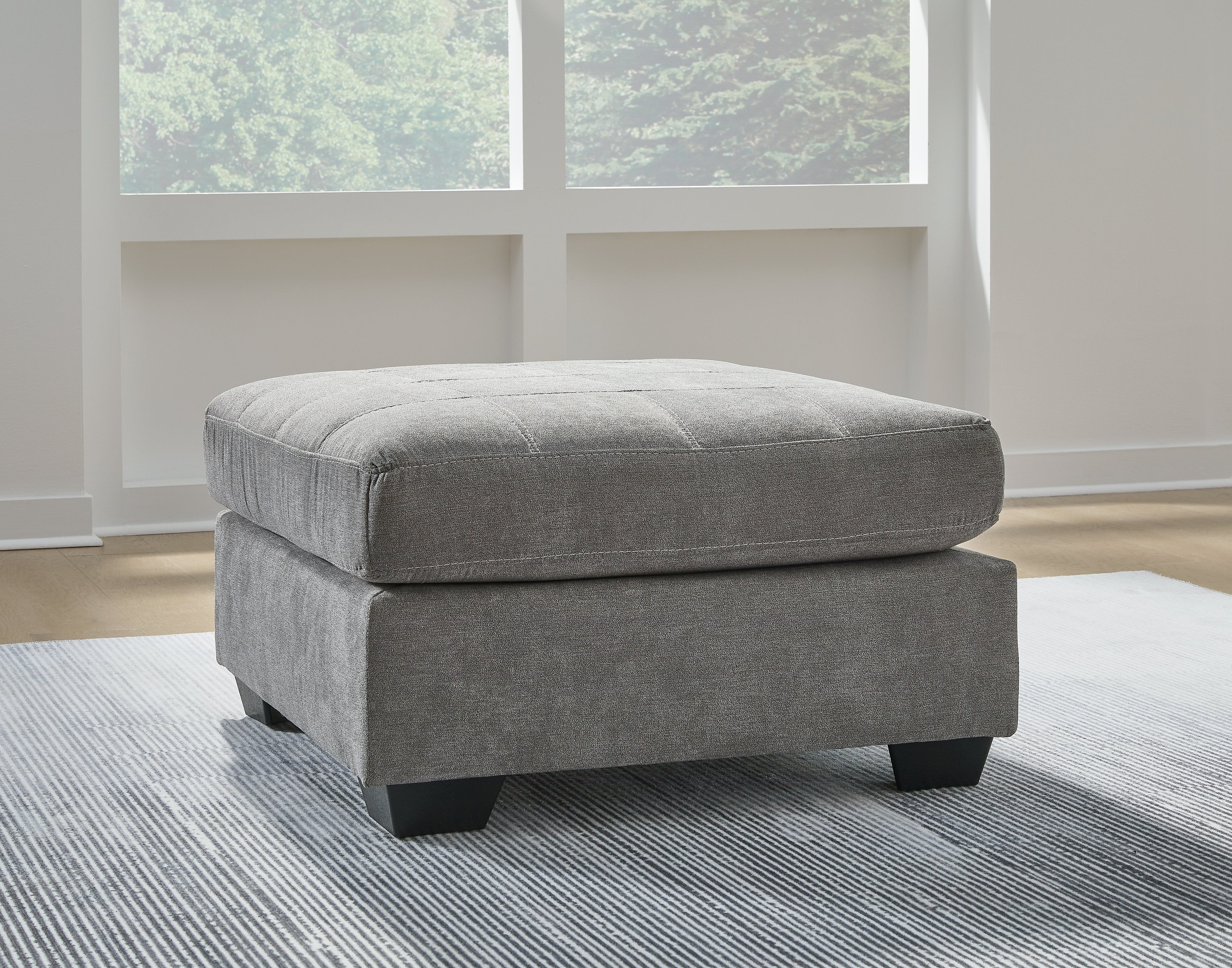 Diamond Furniture - Ashley Furniture - Marleton Living Room - Oversized Accent Ottoman / Gray - 5530508