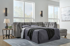 Diamond Furniture - Ashley Furniture - Marleton 2-Piece Sleeper Sectional with Chaise - 2-Piece Sleeper Sectional with Chaise - 55305S4
