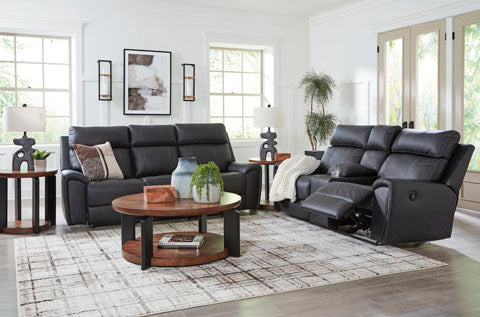 Manual Reclining Sofa and Loveseat