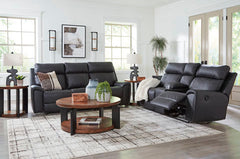 Manual Reclining Sofa and Loveseat