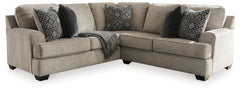 Diamond Furniture - Ashley Furniture - Bovarian 2-Piece Sectional - LAF 2-Piece Sectional / Stone - 56103S3