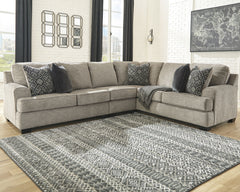 Diamond Furniture - Ashley Furniture - Bovarian Sectional - LAF 4-Piece Sectional / Stone - 56103S6