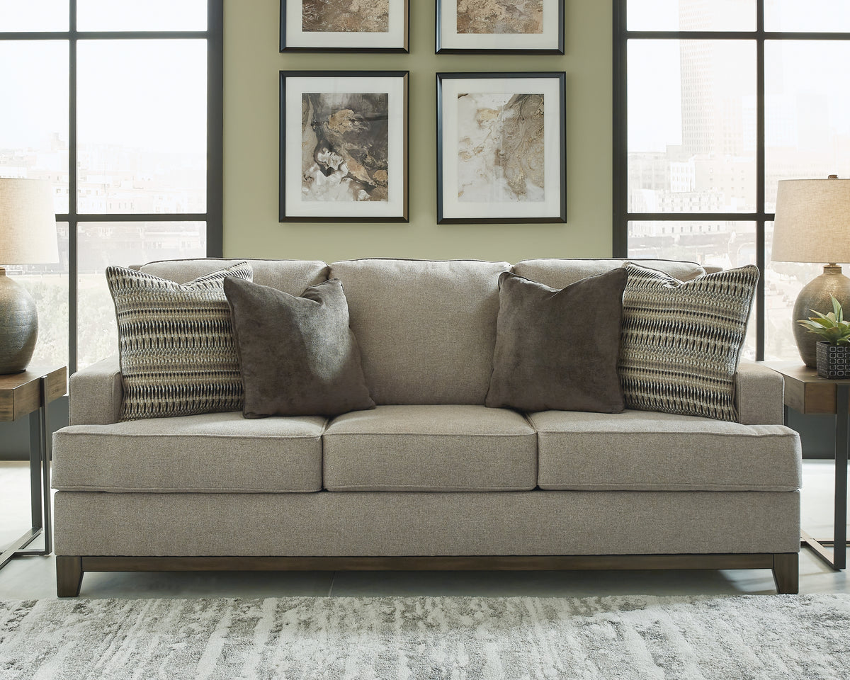 Diamond Furniture - Ashley Furniture - Kaywood Sofa - Sofa / Granite - 5630338