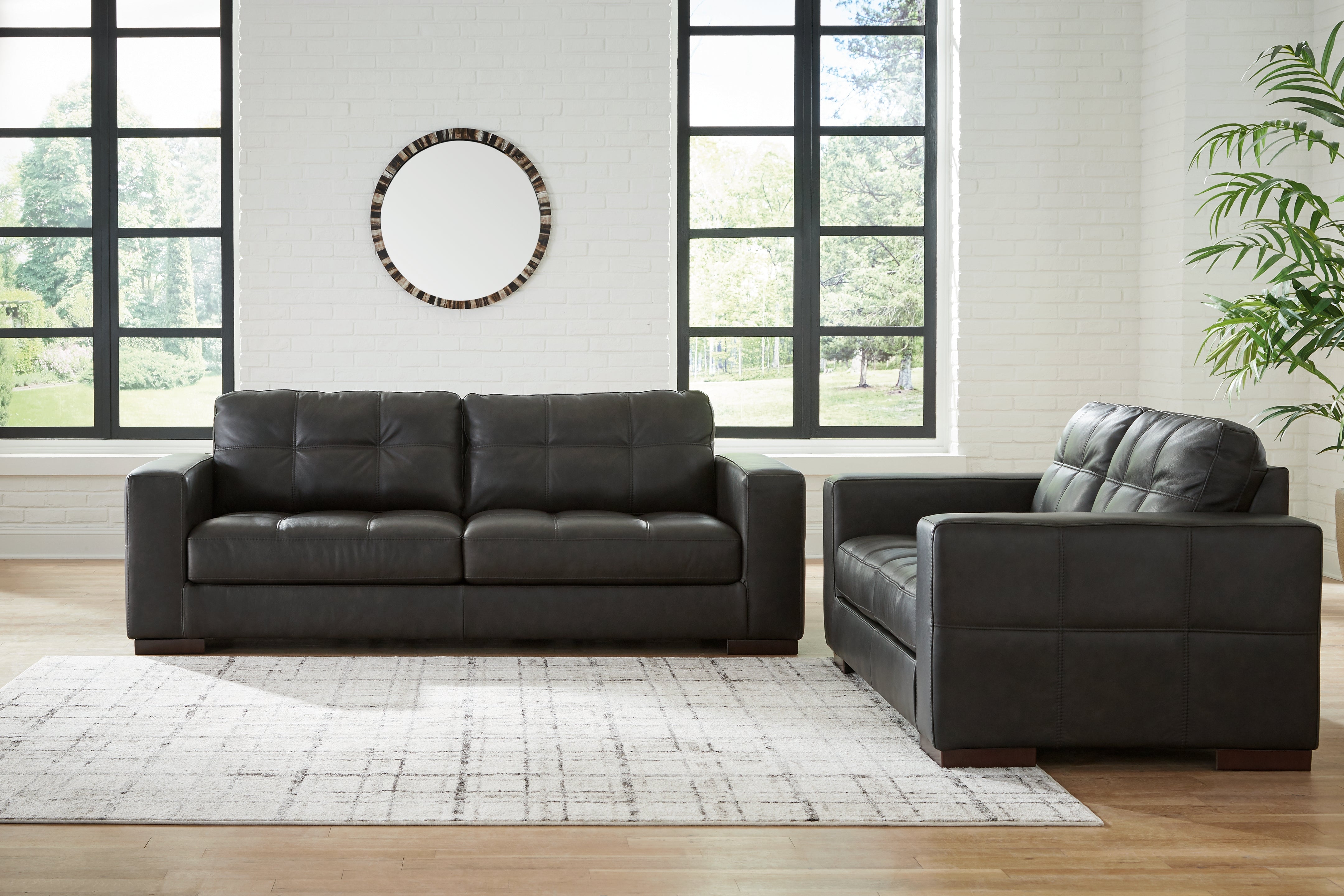 Diamond Furniture - Ashley Furniture - Luigi Sofa and Loveseat - Sofa and Loveseat - 56506U1
