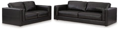 Diamond Furniture - Ashley Furniture - Amiata Sofa and Loveseat - Sofa and Loveseat - 57405U1