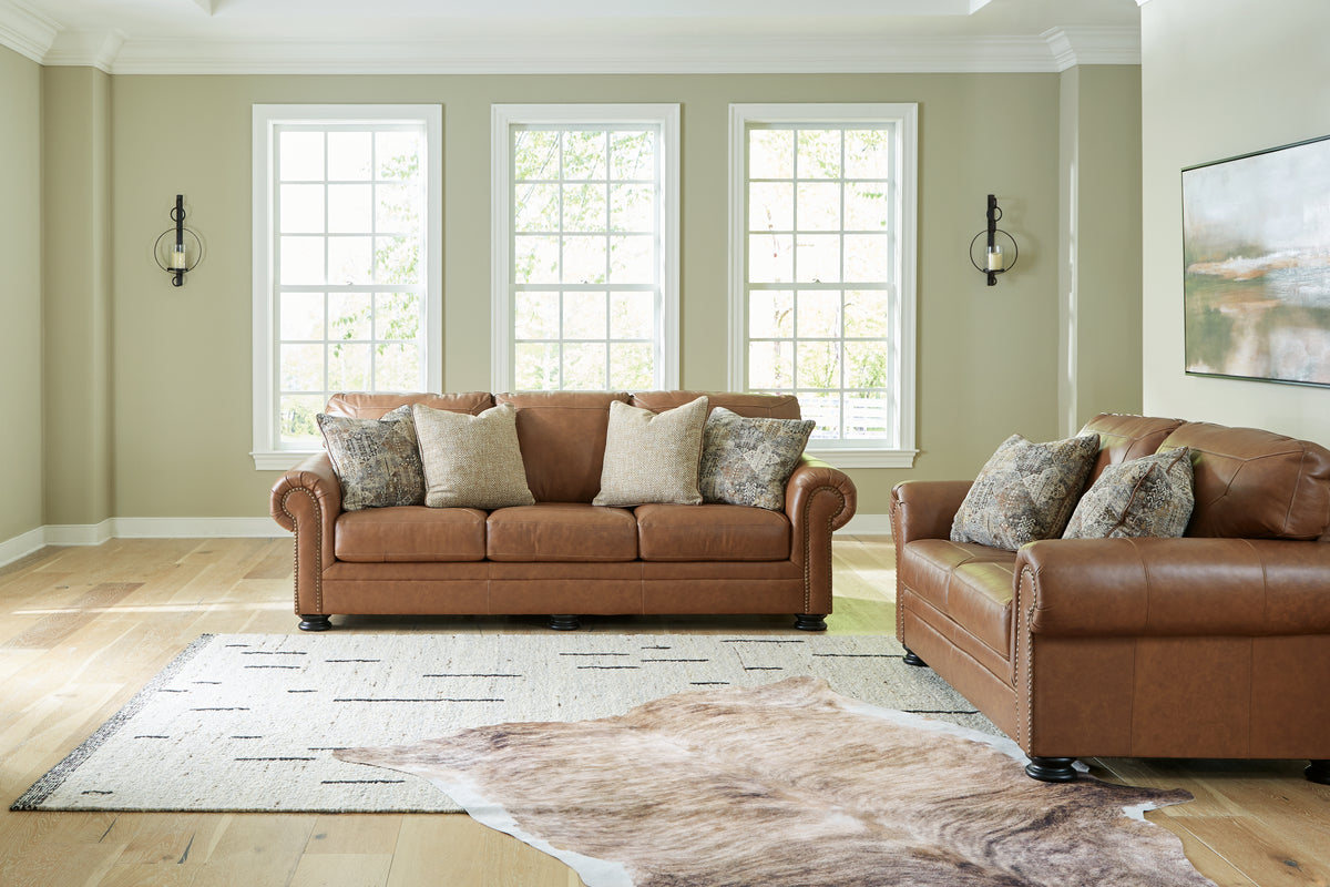 Diamond Furniture - Ashley Furniture - Carianna Sofa and Loveseat - Sofa and Loveseat - 57604U1