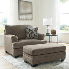 Diamond Furniture - Ashley Furniture - Stonemeade Oversized Chair and Ottoman - Oversized Chair and Ottoman - 59505U2