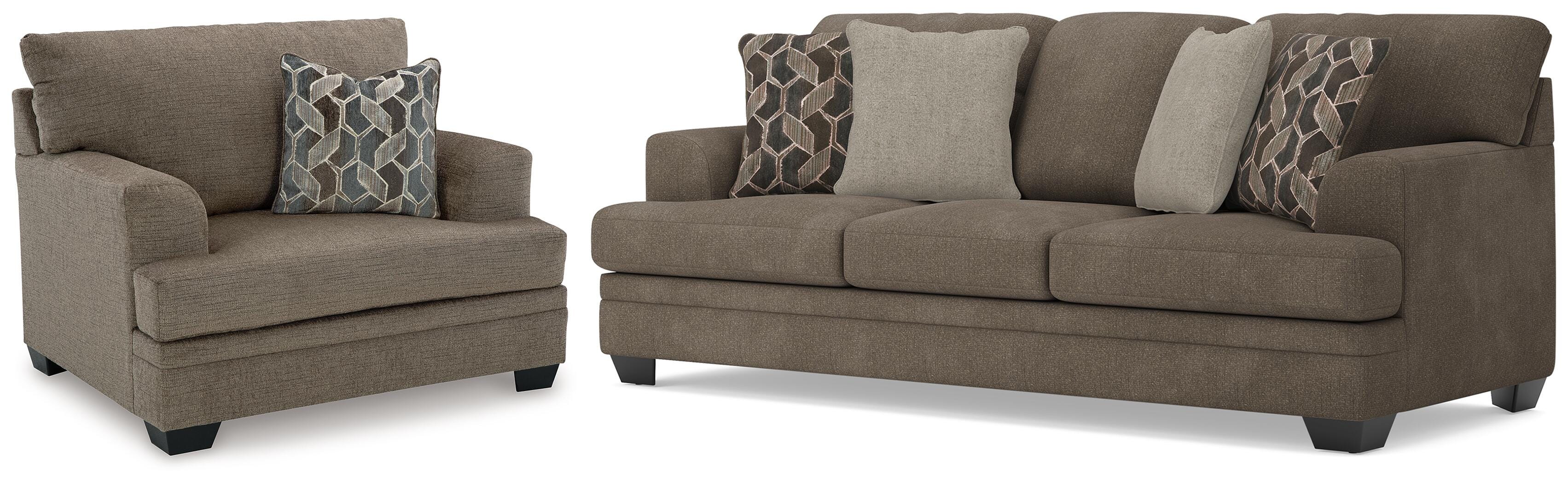 Diamond Furniture - Ashley Furniture - Stonemeade Queen Sofa Sleeper and Oversized Chair - Queen Sofa Sleeper and Oversized Chair - 59505U14