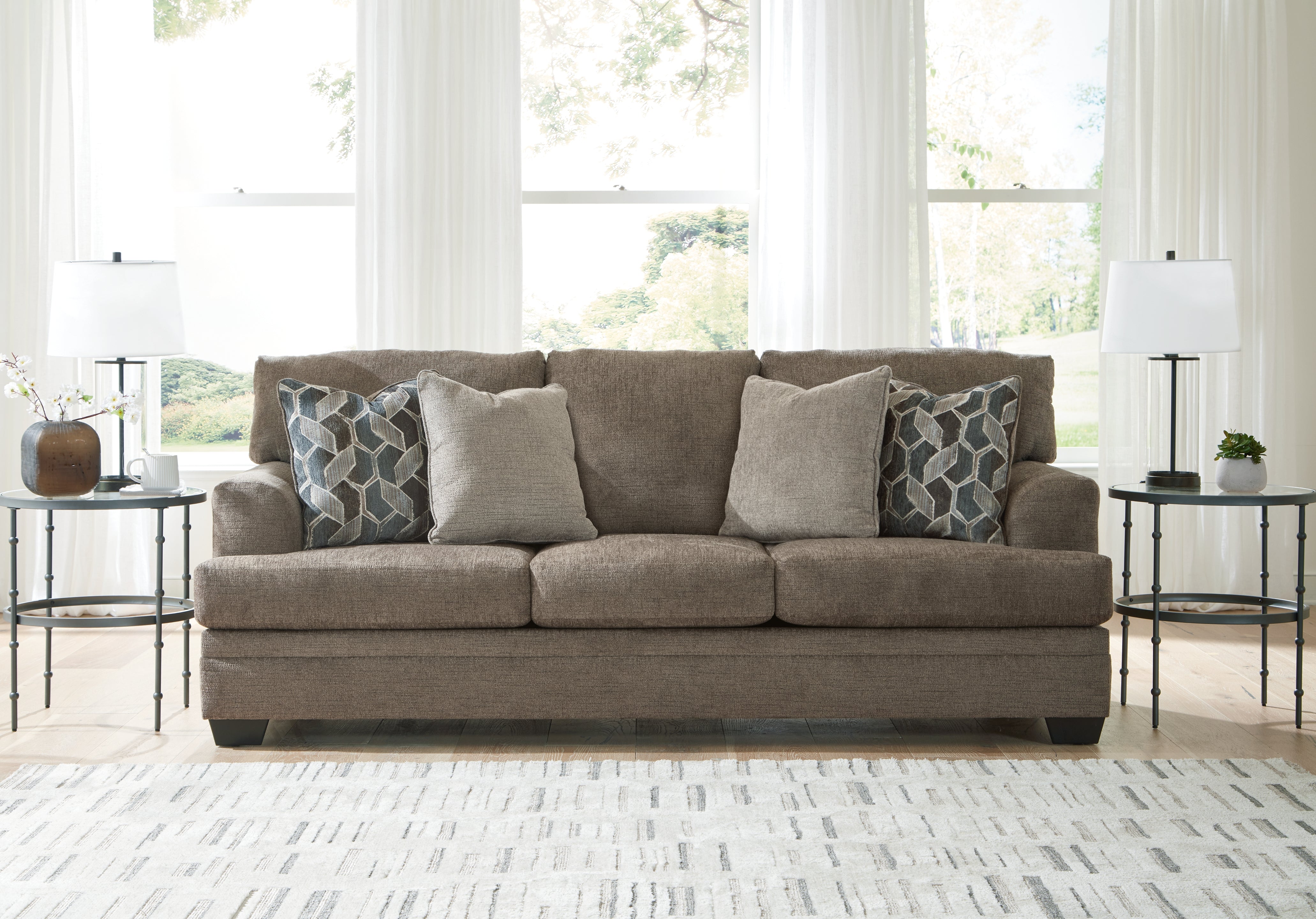 Stonemeade Sofa and 2 Recliners