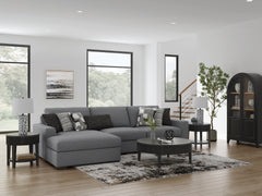 Diamond Furniture - Ashley Furniture - Bealton 3-Piece Sectional with Chaise - RAF 3-Piece Sectional with Chaise - 61305S4