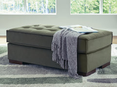 Diamond Furniture - Ashley Furniture - Caspian-Town Living Room - Oversized Accent Ottoman / Olive - PC6170208