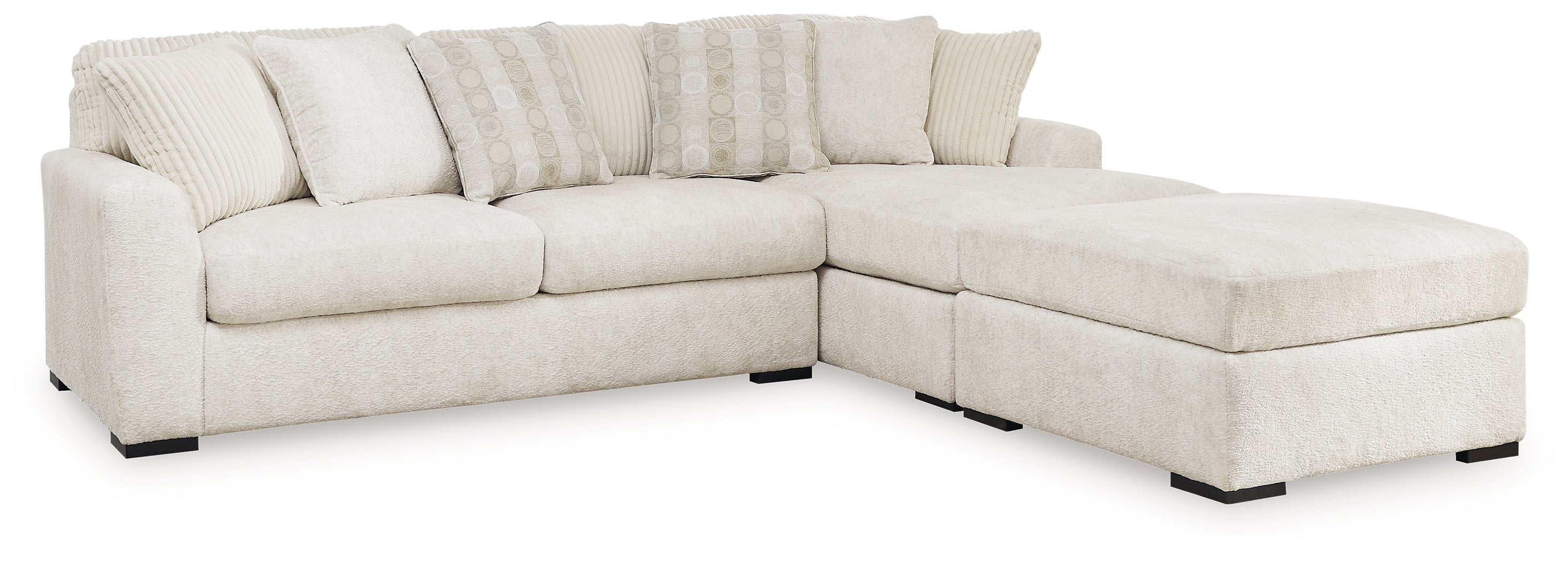 Diamond Furniture - Ashley Furniture - Chessington 2-Piece Sectional and Ottoman - 2-Piece Sectional and Ottoman - 61904U2