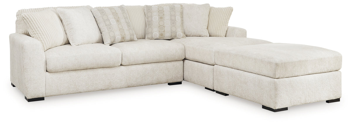 Diamond Furniture - Ashley Furniture - Chessington 2-Piece Sectional and Ottoman - 2-Piece Sectional and Ottoman - 61904U2