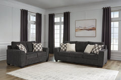 Diamond Furniture - Ashley Furniture - Loreo Sofa and Loveseat - Sofa and Loveseat - 63101U1