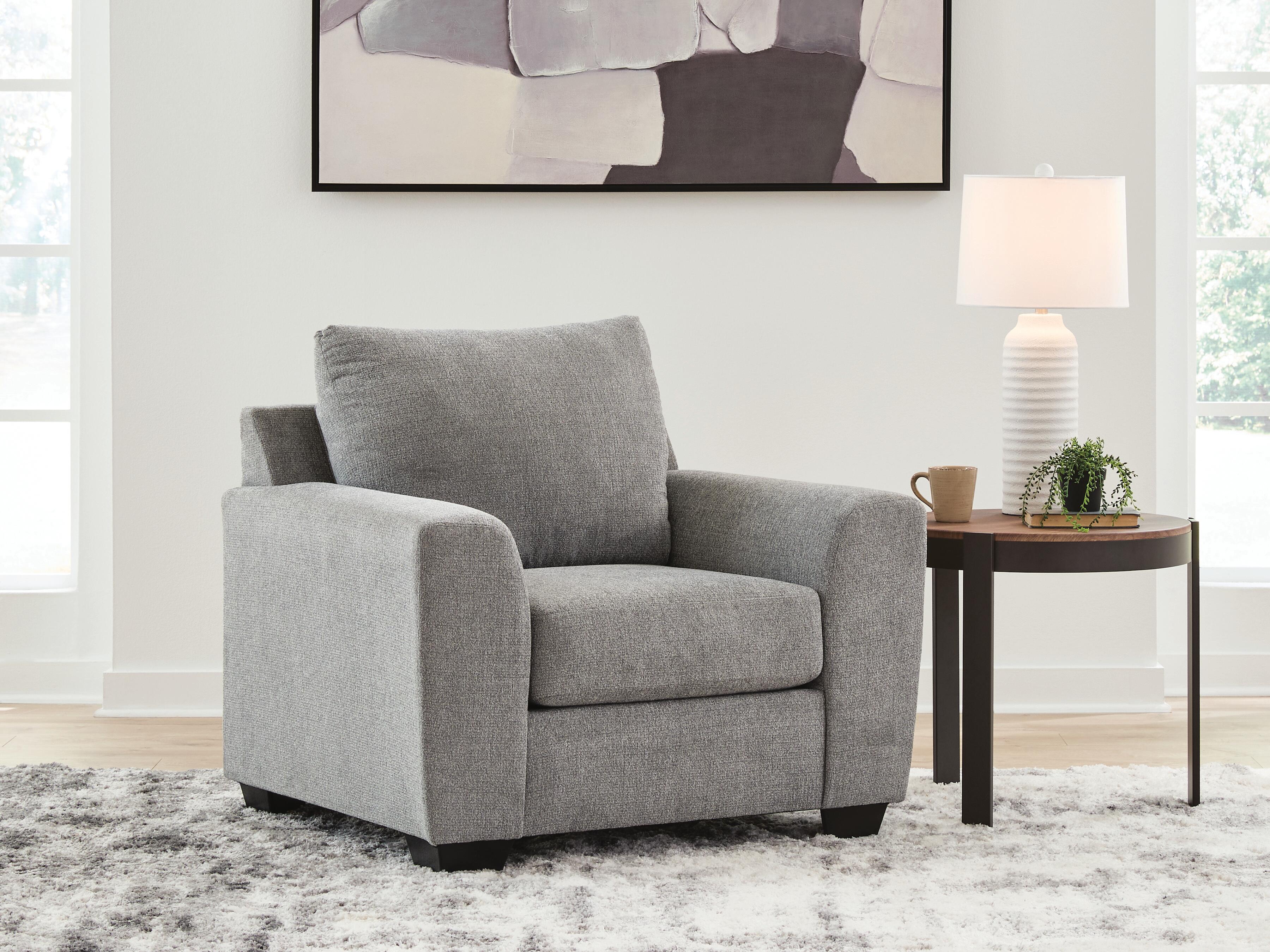 Diamond Furniture - Ashley Furniture - Loreo Chair - Chair / Flint - 6310320
