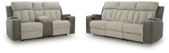 WhipLash Power Reclining Sofa and Loveseat