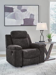 Diamond Furniture - Ashley Furniture - Brysonview Living Room - Zero Wall Recliner / Charcoal - 6360529