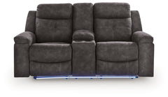 Brysonview Reclining Loveseat with Console