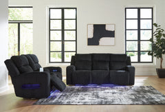 Diamond Furniture - Ashley Furniture - Forest Lake Power Reclining Sofa and Loveseat - Power Reclining Sofa and Loveseat - PC64202U1