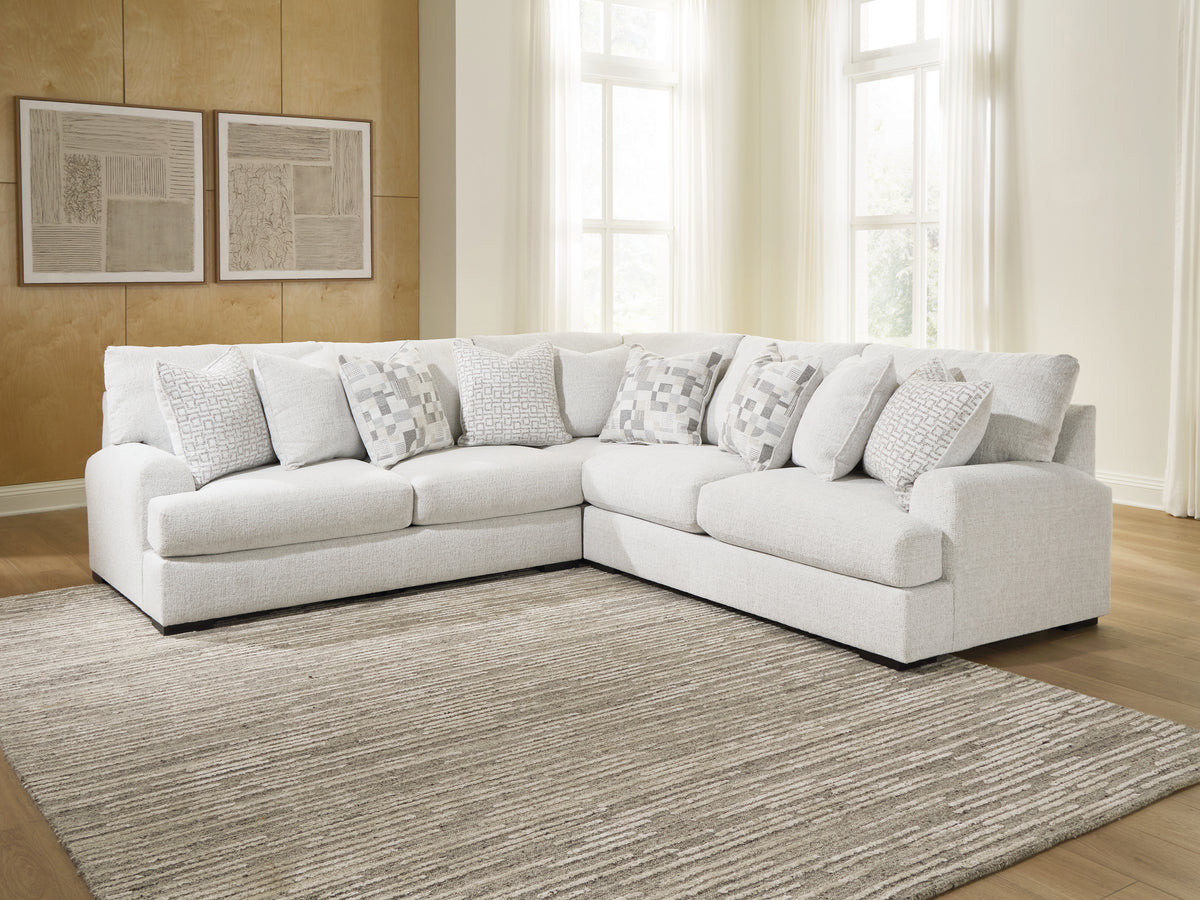 Diamond Furniture - Ashley Furniture - Misty-Lakes 3-Piece Sectional - 3-Piece Sectional - PC66906S4