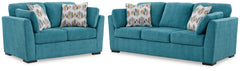 Diamond Furniture - Ashley Furniture - Keerwick Queen Sofa Sleeper and Loveseat - Queen Sofa Sleeper and Loveseat - 67507U8