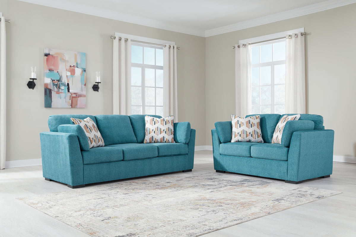 Diamond Furniture - Ashley Furniture - Keerwick Sofa and Loveseat - Sofa and Loveseat - 67507U1