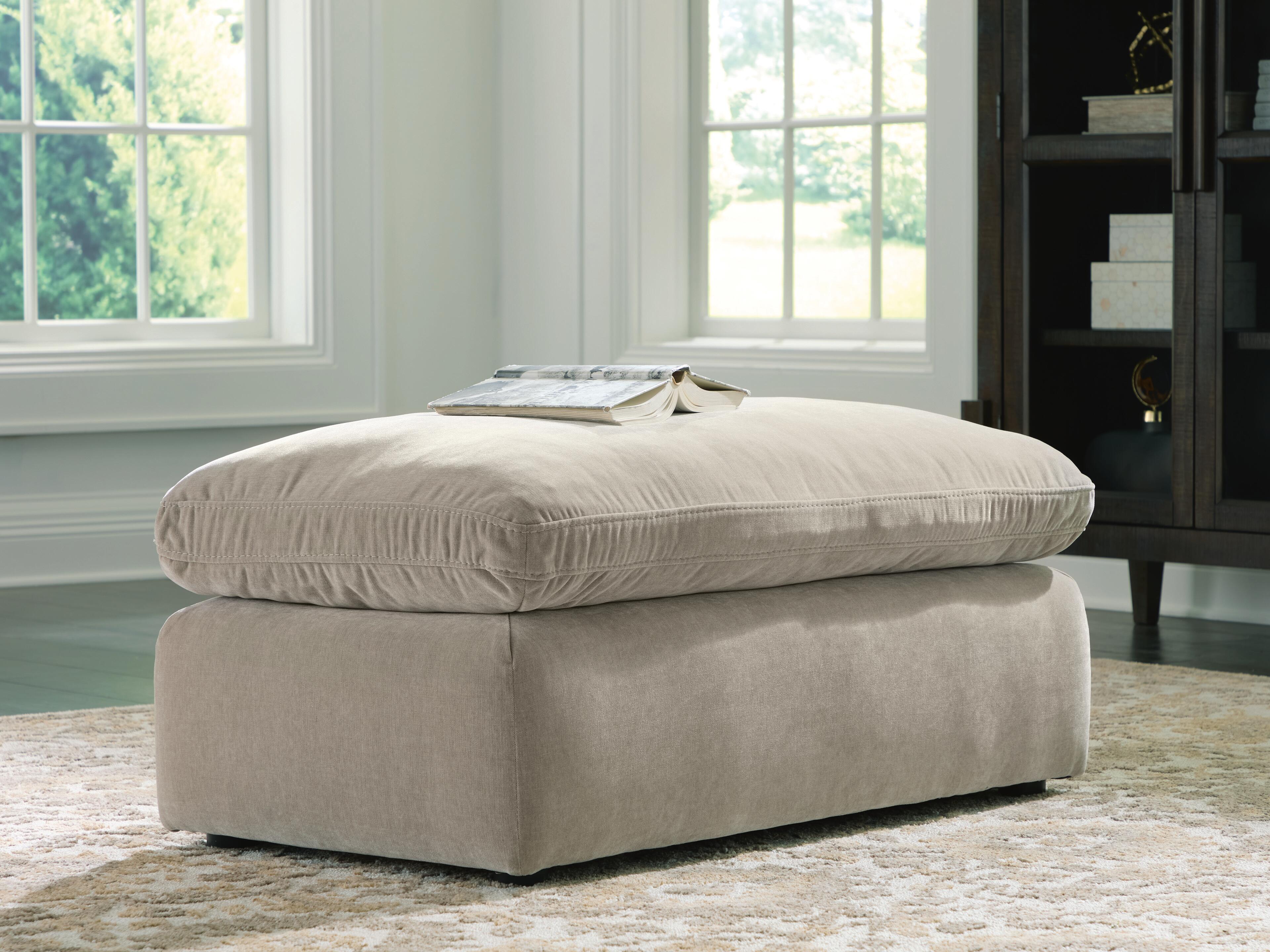 Diamond Furniture - Ashley Furniture - Maxton Heights Ottoman - Ottoman / Pebble - 6780814